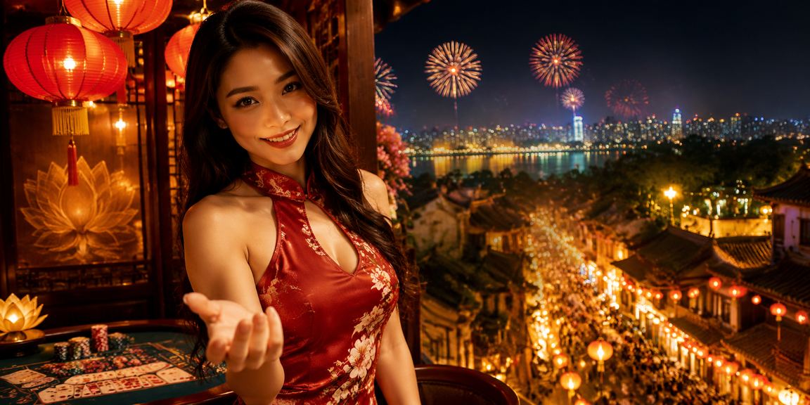 Người chơi bài tại Hà Nội trong không khí đêm đèn lồng rực rỡ